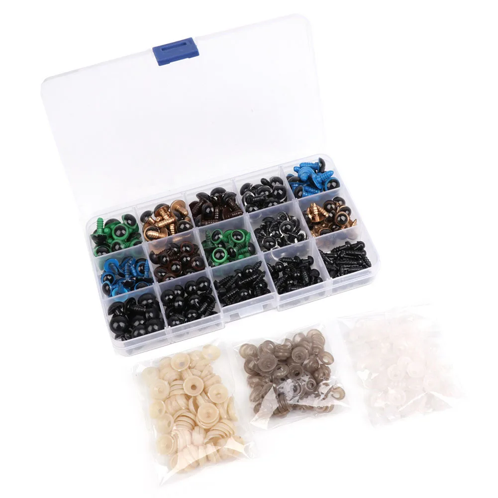 

Мягкие игрушки для плюшевых мишек, 264 шт., 6-12 мм, набор поделок глаз