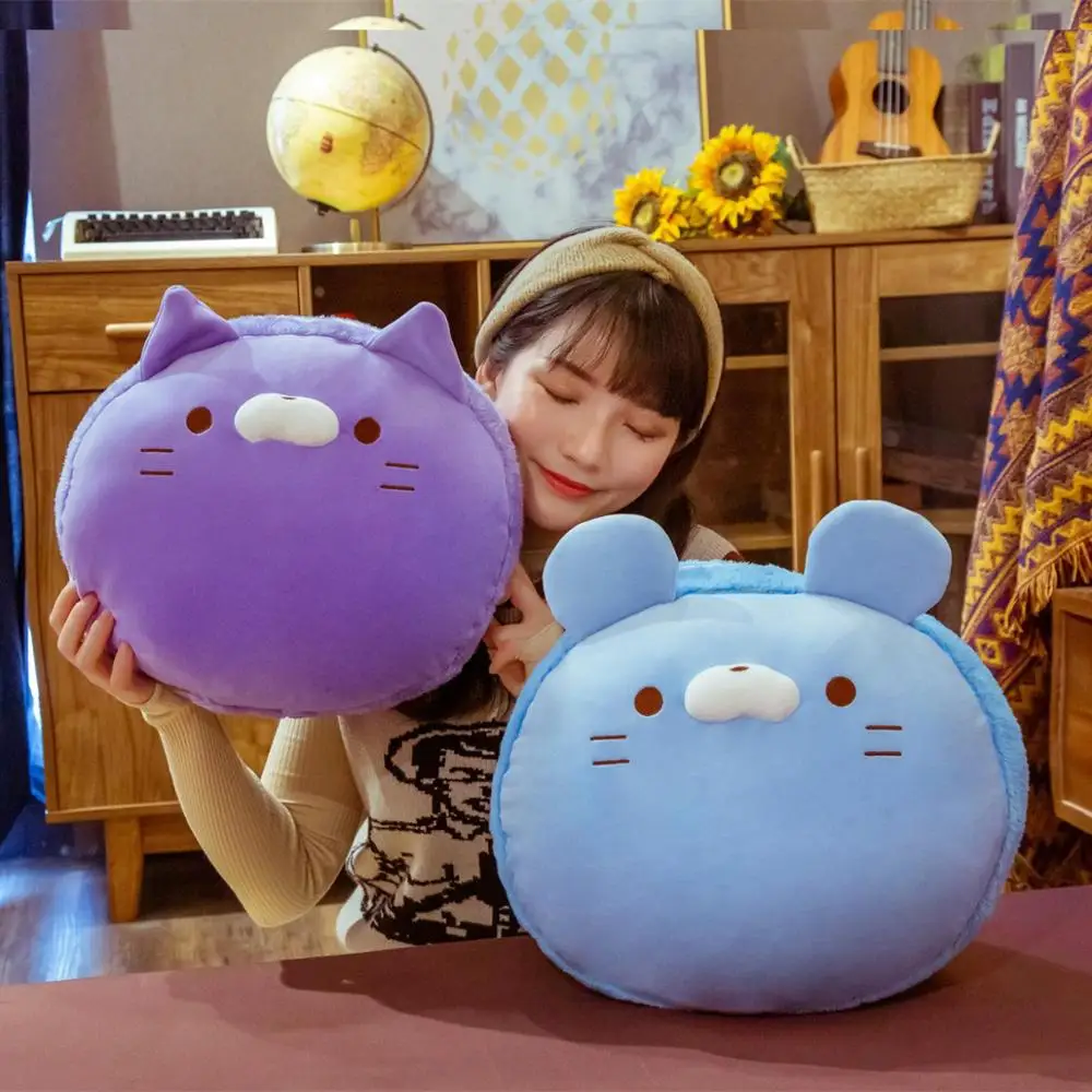 Хит продаж красочные животные плюшевая подушка Мягкий Кролик кошка мышь утка