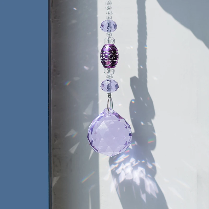 

Хрустальный Ловцы солнца для окон, декоративные стеклянные подвески для ламп, домашнего сада, занавески, украшения AA