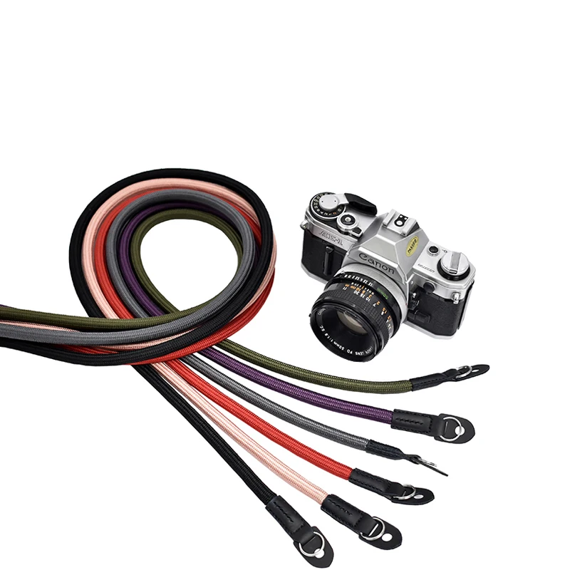 Прочный нейлоновый ремень для камеры плечевой Polaroid в стиле ретро шейный Nikon Canon Sony