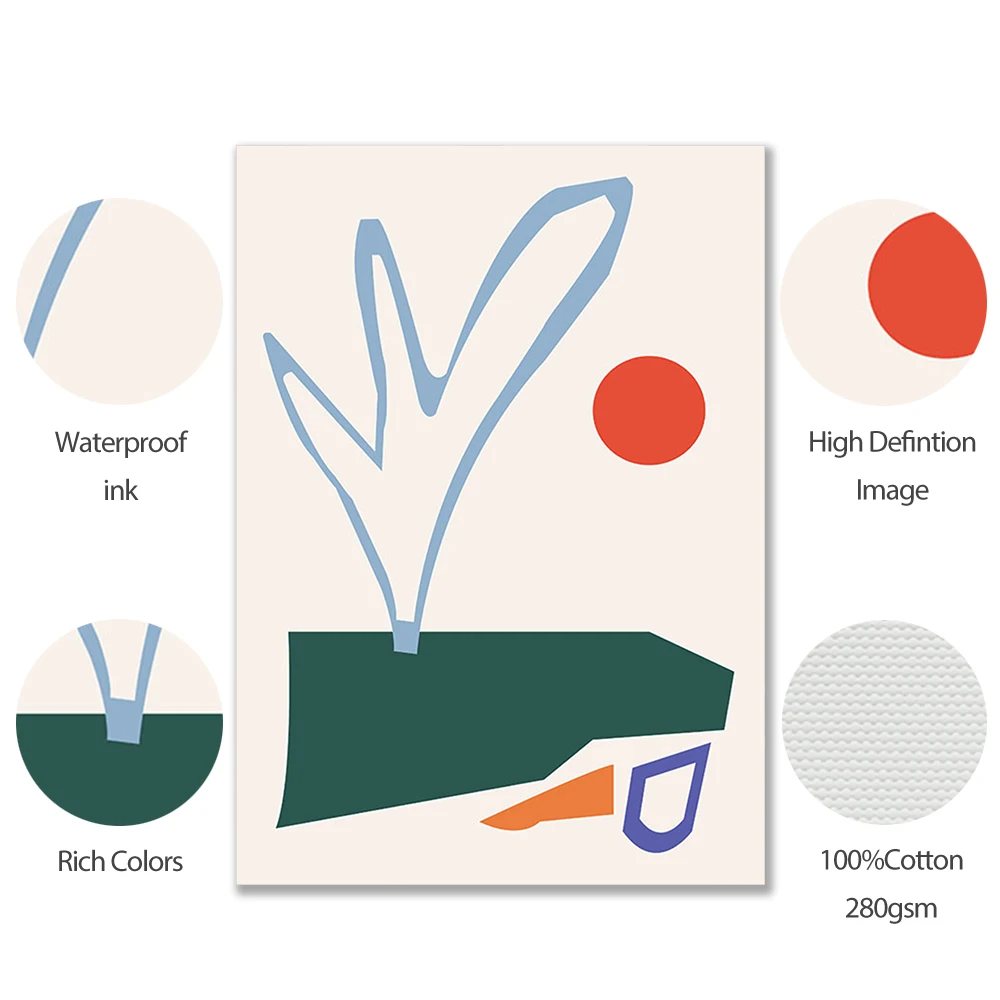 Скандинавские минималистичные геометрические постеры и принты абстрактная