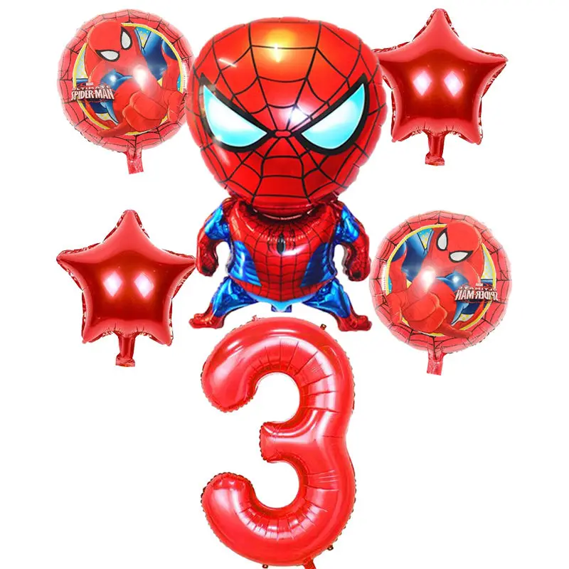 3 20 шт./лот, вечерние бумажные салфетки с изображением Человека-паука, украшения для дня рождения, для детской вечеринки - Цвет: 3