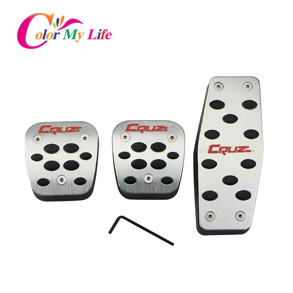 MT/AT педаль для автомобиля Крышка ног топливный тормоз сцепление педали Chevrolet Cruze