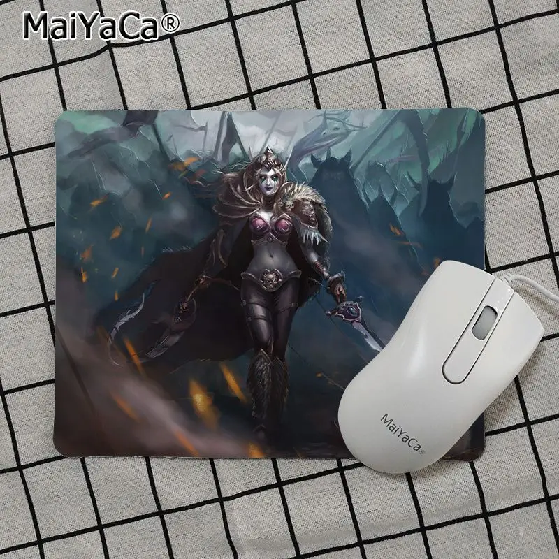 Maiya, высокое качество, World of Warcraft Sylvanas, прочный резиновый коврик для мыши,,, игровой коврик для мыши