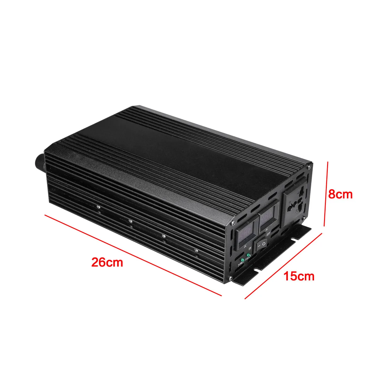 DC 12 В до 110 В/220 В 3000 Вт 60 Гц Чистая синусоида Портативный инвертирующий усилитель конвертер адаптер для дома электрический источник питания