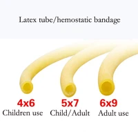 laboratory yellow latex tube tourniquet medical rubber tube slingshot rubber band tube elastic band high elastic hose