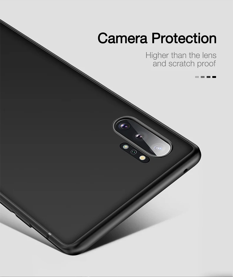 Чехол для телефона CAFELE для samsung Galaxy Note 10 pro A9s, Мягкий ТПУ деловой чехол для samsung Note10 pro, задняя крышка, не оставляет отпечатков пальцев