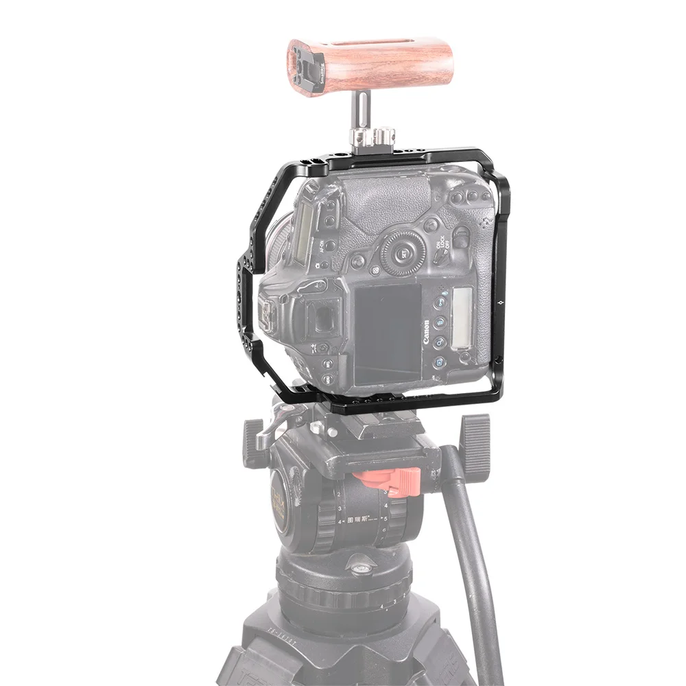 SmallRig Dslr Cage for Canon EOS-1D X and 1D Mark II Camera With Nato Rail/ Cold Shoe Mount/Arri Locating Holes - CCC2365 | Электроника