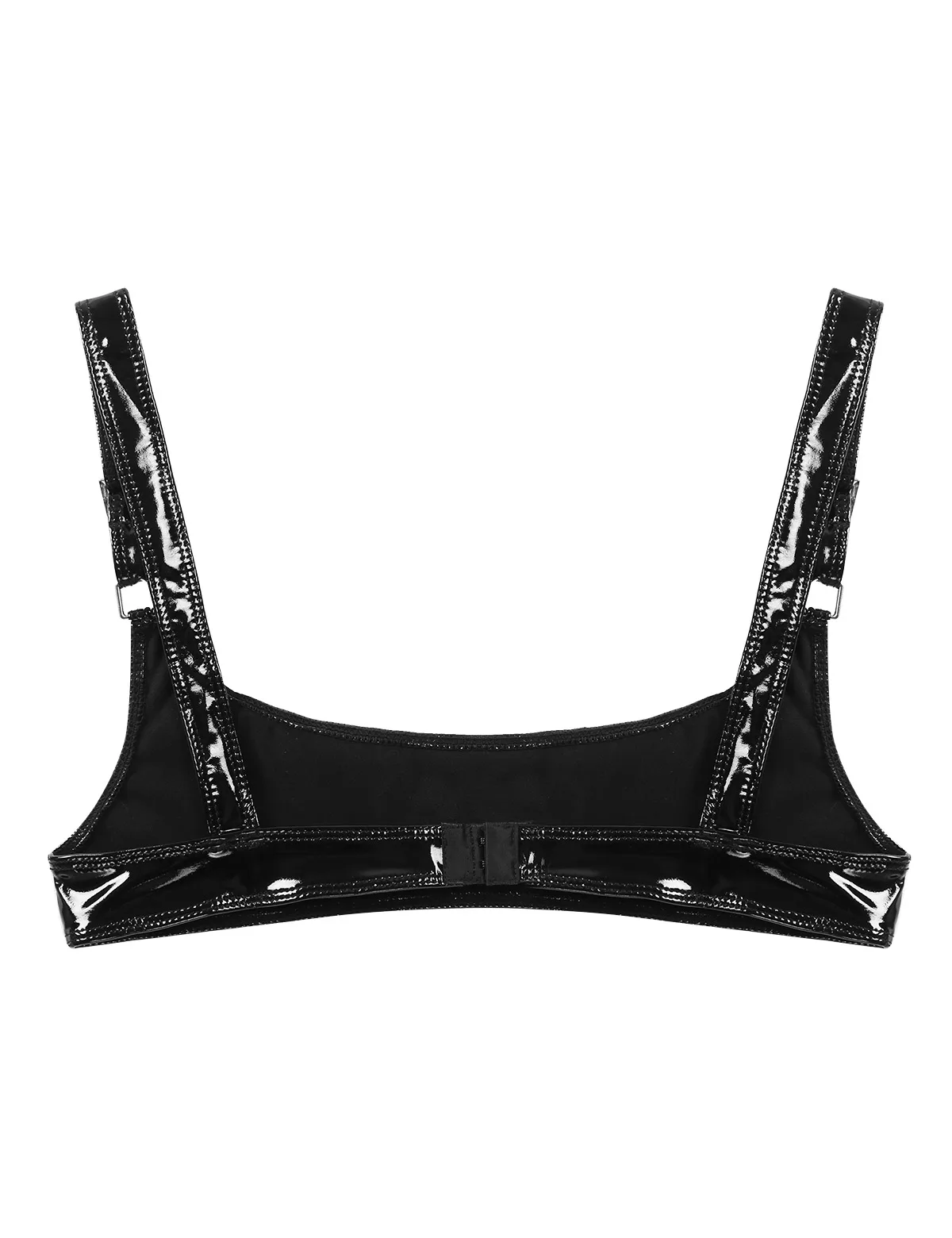 Топ женский из лакированной кожи без косточек подкладки | Тематическая одежда и