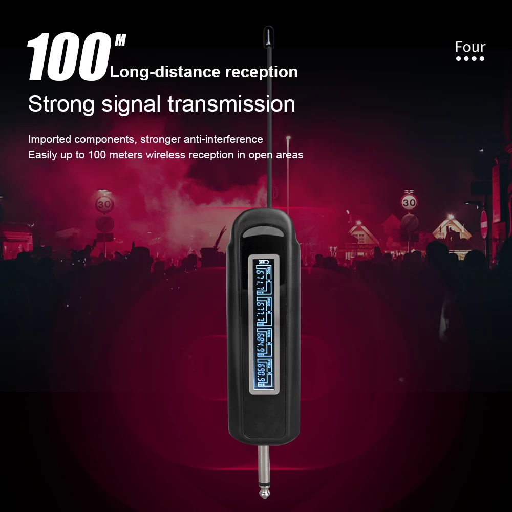 G-MARK X440 профессиональный беспроводной микрофон 4 канала караоке ручной