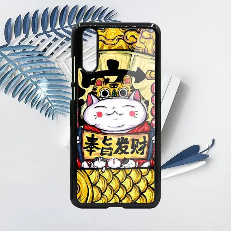 

Chinese trend lucky beast happy new year Phone Case PC For Samsung galaxy S note 8 9 20 10 e lite2019 plus pro ultra