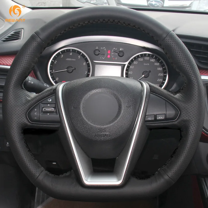 MEWANT черная искусственная кожа фотосессия для Nissan Lannia 2015 Maxima 2016 аксессуары