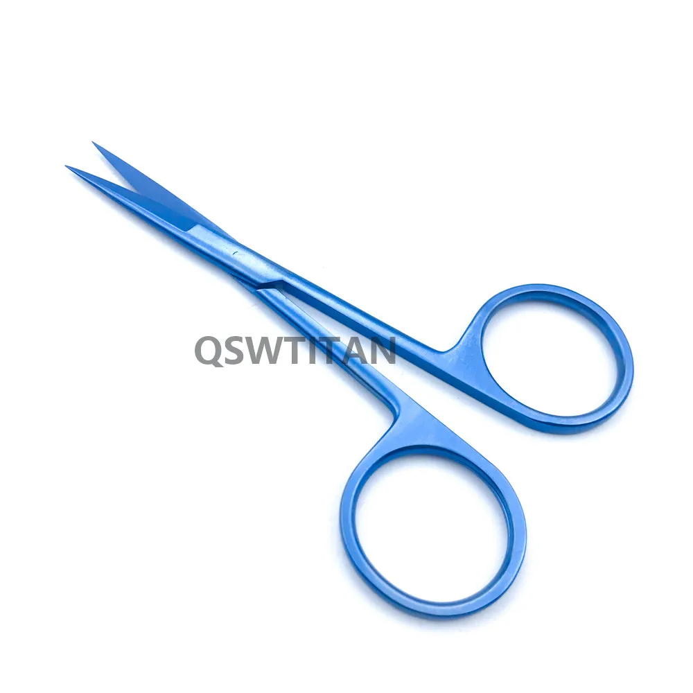 

Titanium Stitch Scissors Ophthalmic Dental TC Fomon Scisso Pet Veterinary Surgical Instrument