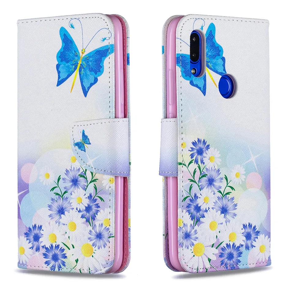 Отличный кожаный чехол-бумажник с откидной крышкой для Xiaomi Redmi 7 Y3 Note 5 6 4X 5A PRO pocophone