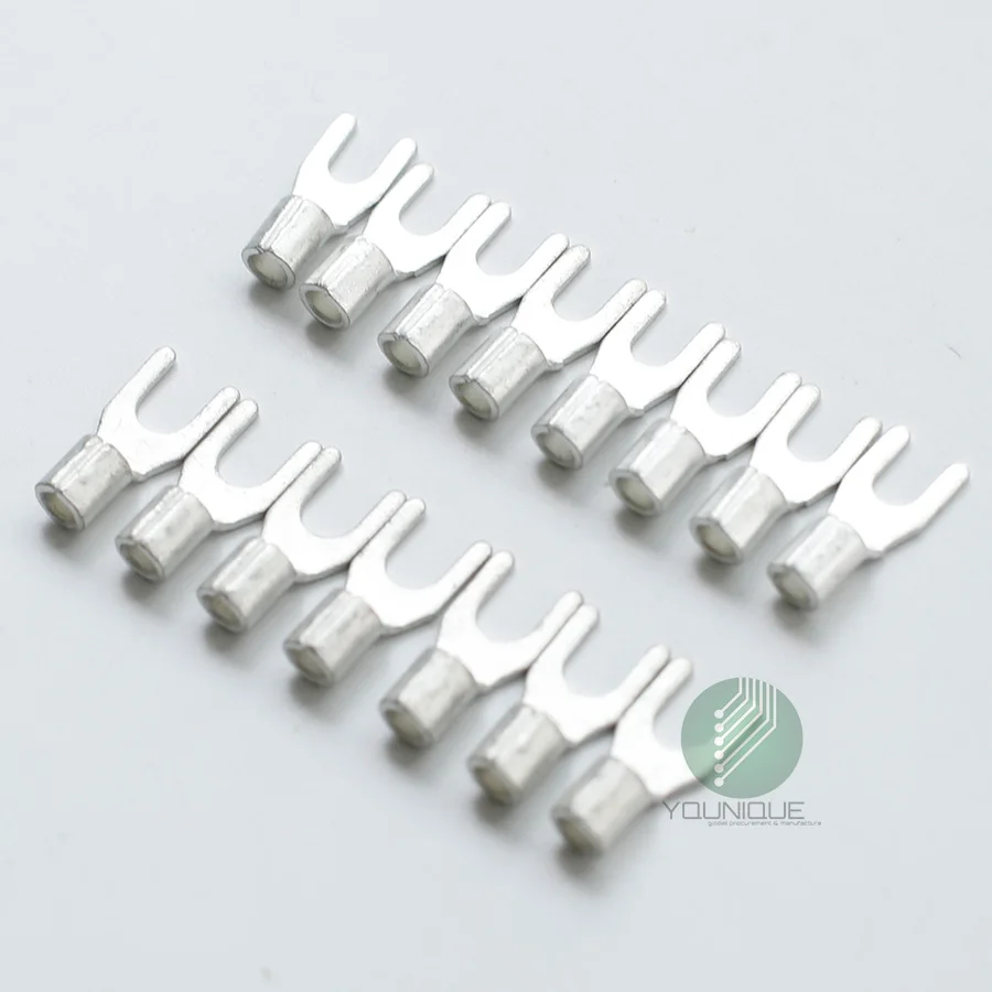 Неизолированный соединитель клеммной колодки электрический концевой вилки