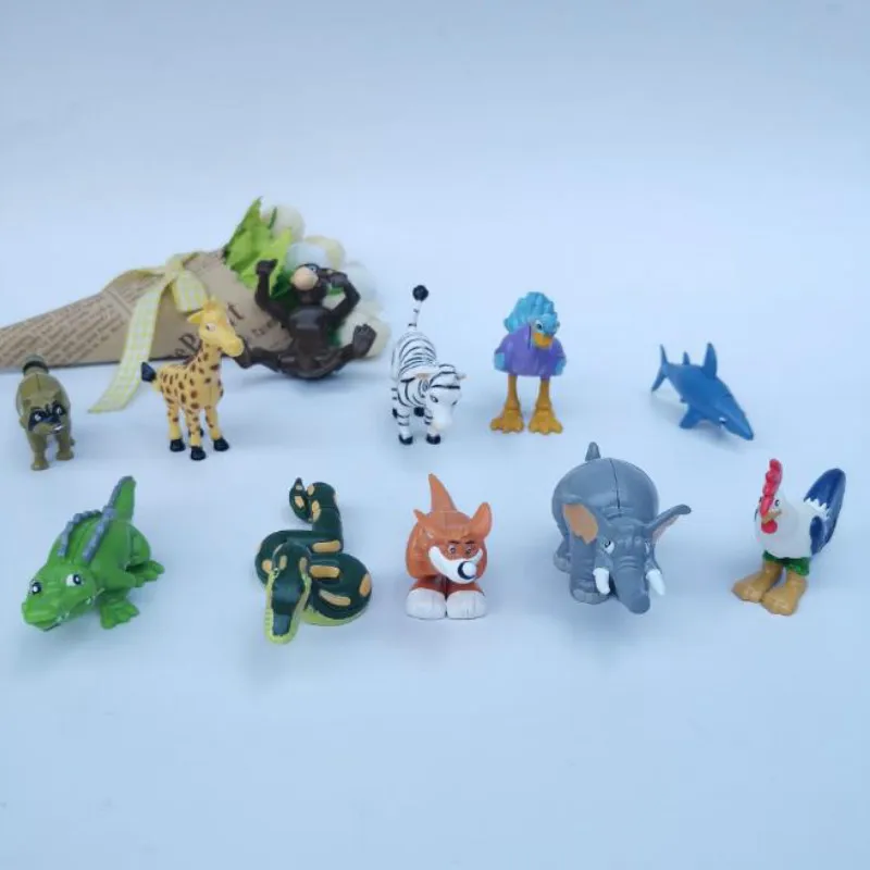 50 шт./лот милые сборки dinosaurios де игрушка для животных куклы динозавра слон капсулы