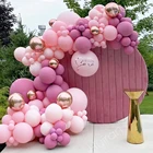 Шар цвета розового золота гирлянда, арка, свадебное украшение, Макрон, воздушный шар, украшение для дня рождения, детский душ, девочка, воздушный шар, украшение