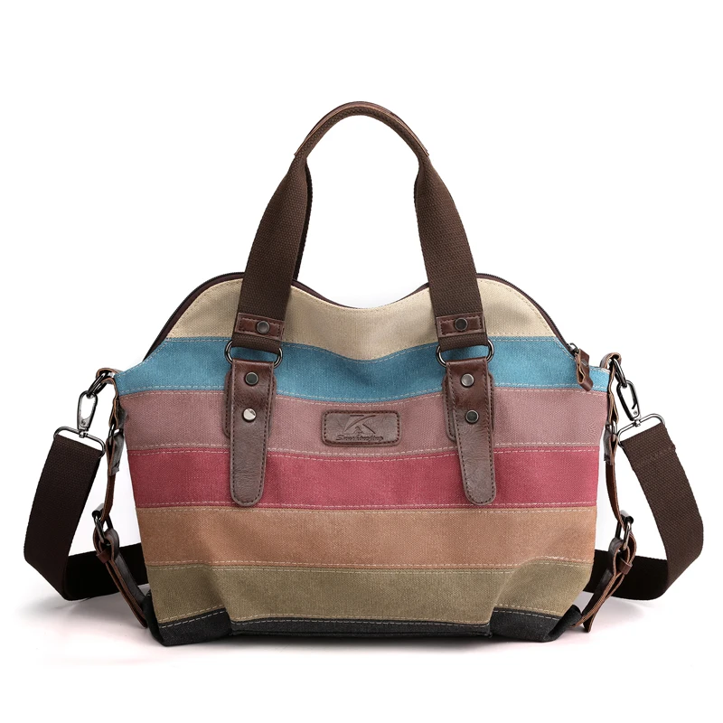 

KVKY Брендовая женская сумка через плечо, сумки-мессенджеры, винтажная холщовая цветная сумка-тоут в стиле пэчворк, сумки, сумочки, женские сумки