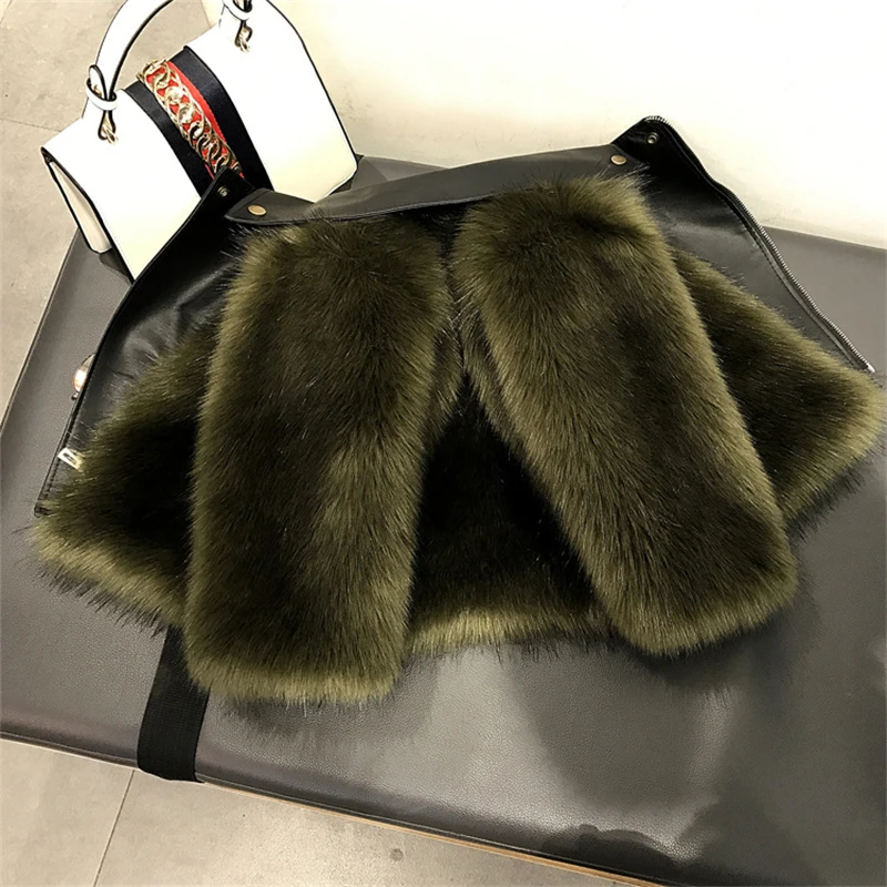 

2020 Winter Kids Jackets for Boys Fur Thick Warm Girls Coats Faux Leather Children Outerwear Clothes Autumn Teenager Windbreaker