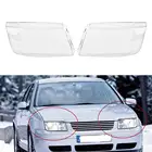 Пара линз фары Прозрачный чехол для VW Jetta Bora MK4 1999-2005 4-дверный пластик 1J5941017AH 1J5941018AH
