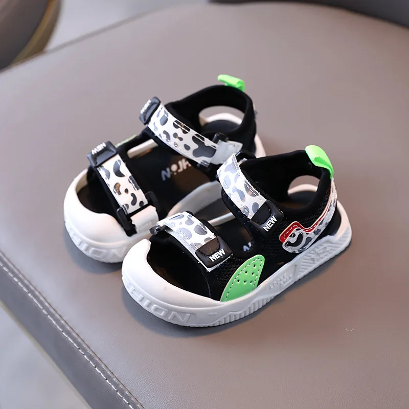 

Toddler Girl Beach Shoes Infant Kids Anti-Slip Anti-Kick Sandals White Black Pink Newborn Boy Casual Sandalias Summer Baby Shoes