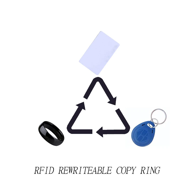 Кольцевой ключ RFID T5577 CUID 125 кГц 13 56 МГц | Безопасность и защита