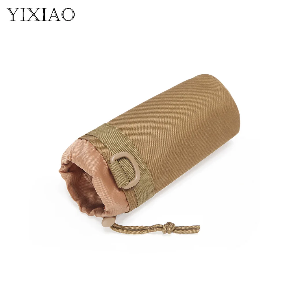 

YIXIAO 550ML Outdoor Camping Water Bottle Pocket Military Molle Tactical Kettle Pouch Holder Hunting Portable Canteen Bags