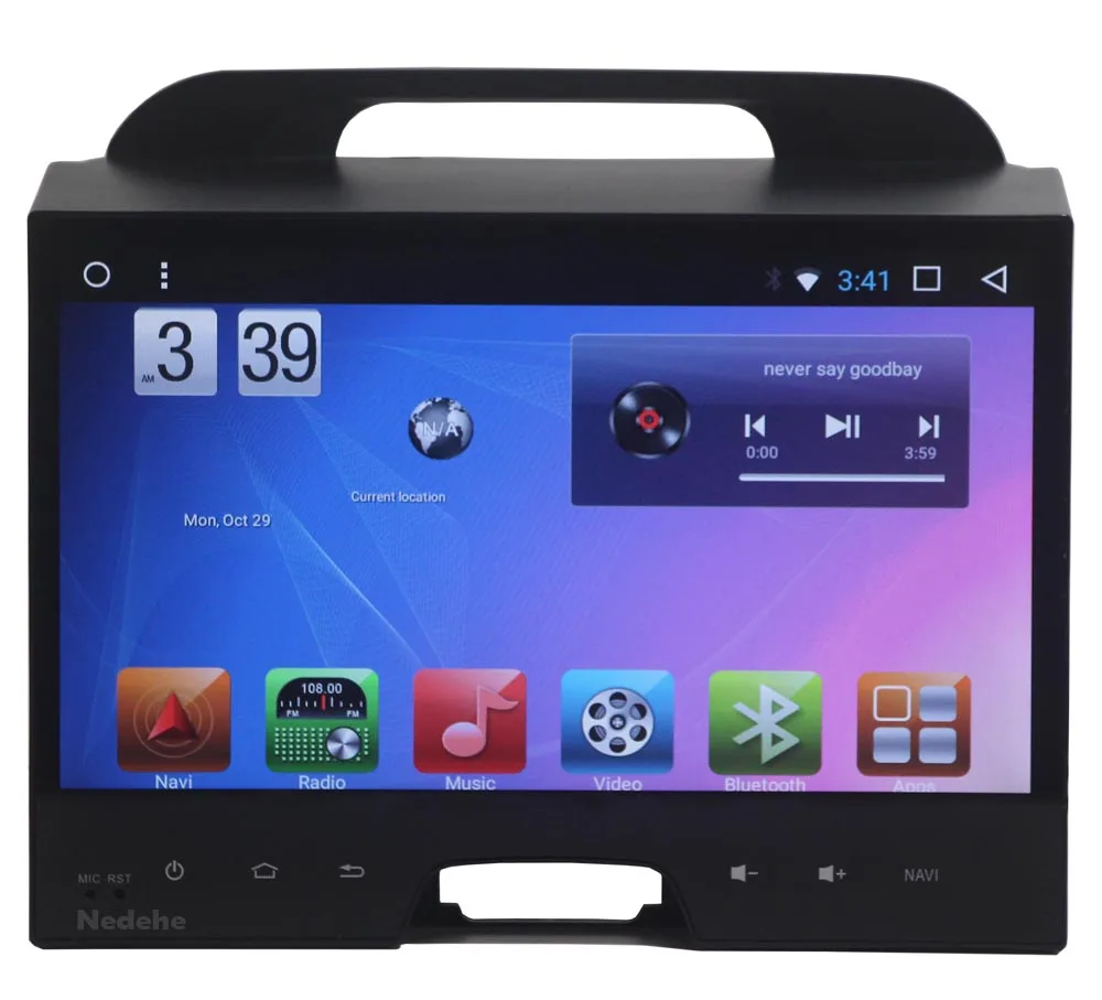 Octa core 2G + 32G Android 8 1 автомобильный dvd GPS навигатор автомобильное радио стерео для Kia