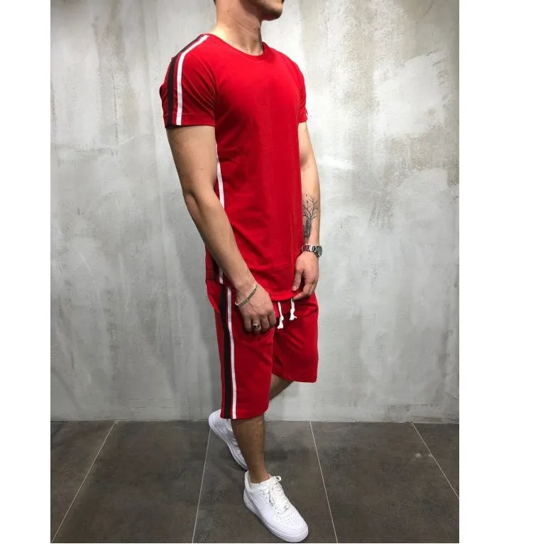 

2021 Sportswear Sports T-shirt Gym T-shirt S-3XL Basketball Fitness + Shorts Basketball Pants Casual S-3XL Drawstring Seal