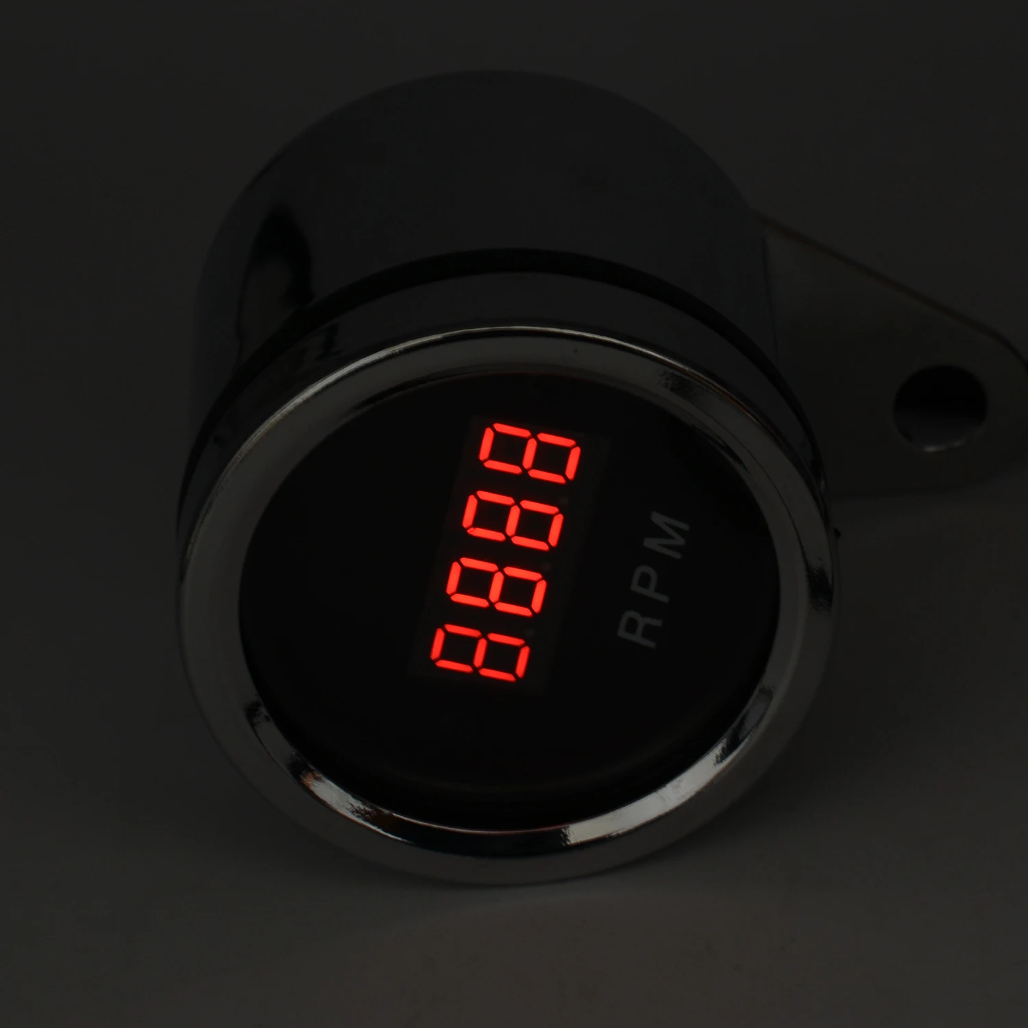 Светодиодный Тахометр для мотоцикла 12 В ретро цифровой дисплей один тахометр