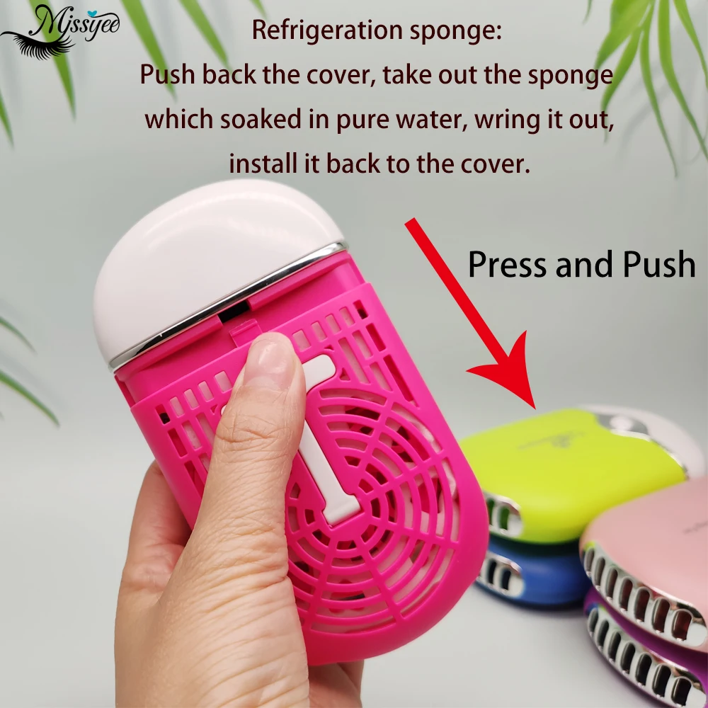 Портативный USB мини вентилятор для ресниц кондиционирования барабан воздуходувки клей быстросохнущий глаз