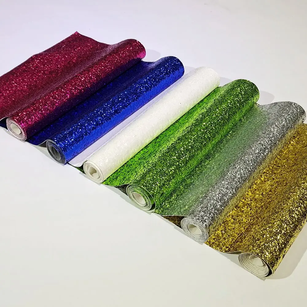 Блестящие обои из ПУ ткани 25 х138 см|Тканевые и текстильные обои| |