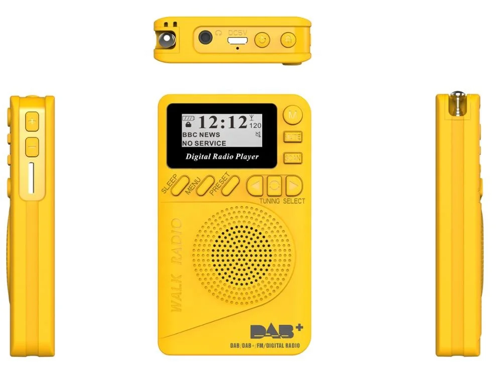 Многофункциональное цифровое радио DAB FM цифровой демодулятор встроенный динамик