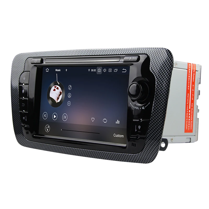 DSP IPS Автомобильный мультимедийный dvd GPS навигатор 2 din Android 10 0 для Seat Ibiza SportCoupe Ecomotive