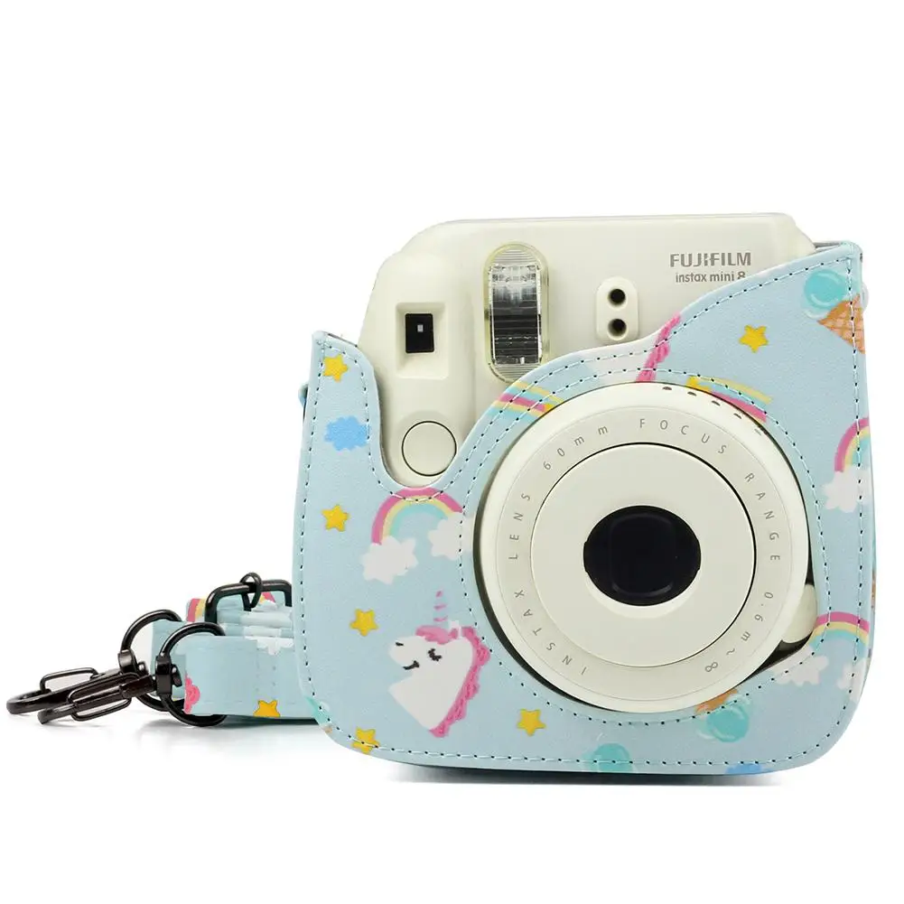 Чехол для камеры Fuji Fujifilm Instax Mini 9 8 сумка из искусственной кожи аксессуары