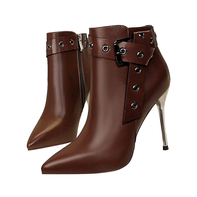 2020 женские рыцарские ботинки Челси стилеты на высоком каблуке 10 5 см Фетиш обувь