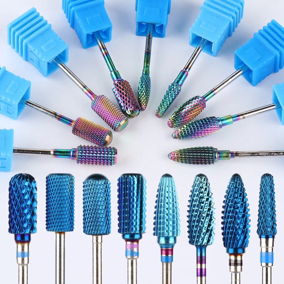 

Карбид вольфрама сверло для ногтей вращающиеся сверла фрезерные кусачки для ногтей электрические сверла для маникюра педикюра Инструмент...