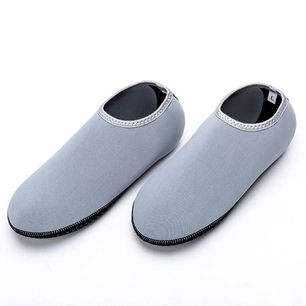 Мужские однотонные пляжные нескользящие спортивные носки для йоги пляжная обувь