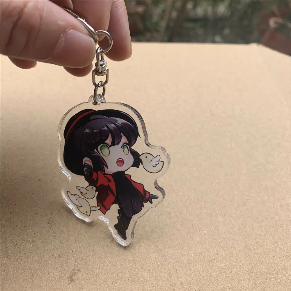 Брелок для ключей манга Токио Вавилон Subaru Sakurazuke акриловый двусторонний 6