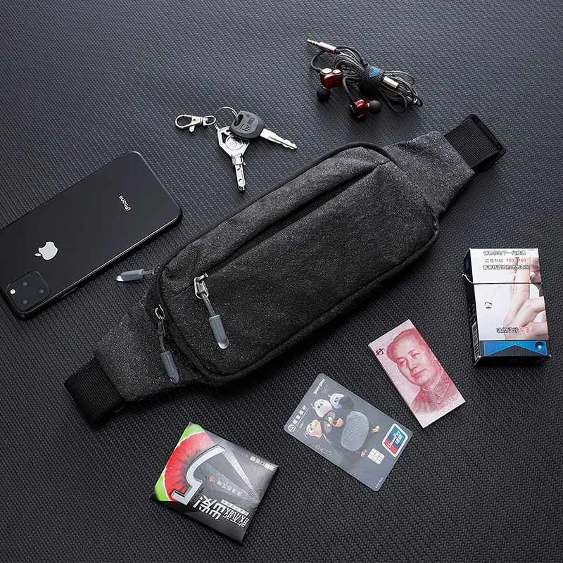 Sports Running mobile phone waist bagunisex multifunctional outdoor equipment waterproof invisible ultra-thin mini belt bag | Спорт и