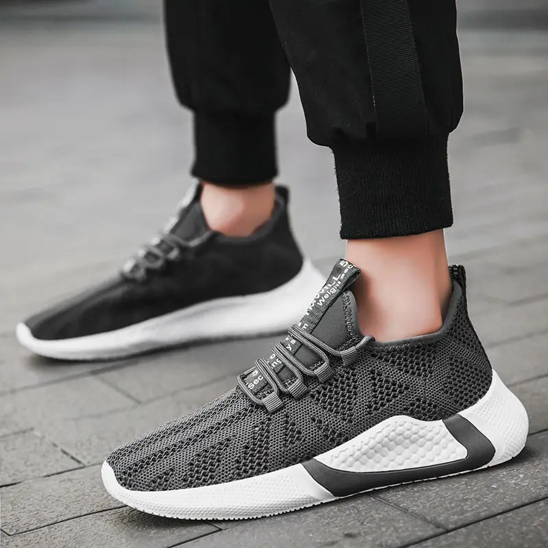 

New shoes mesh breathable casual shoes for men and women light and comfortable shock absorption sports running shoes