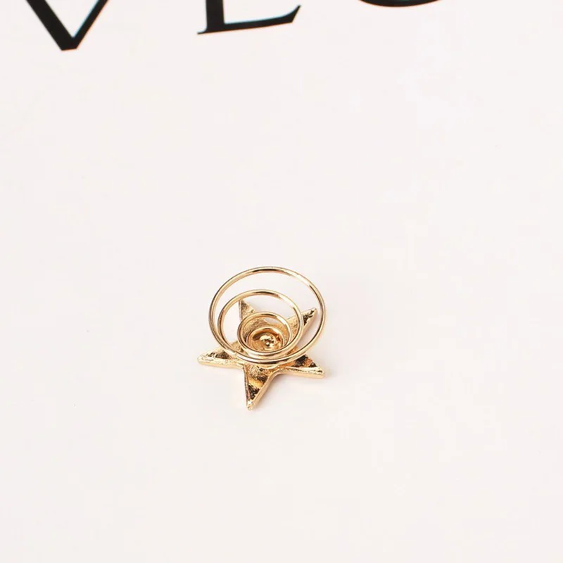 

5PC Occident Only Beautiful Stars Pearl Spiral Hair Claws Fashion Alloy Tassel Women Hair Accessories Head Wear