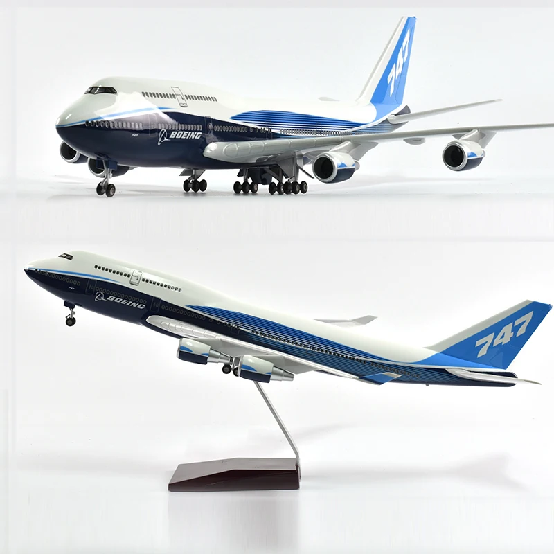 Джейсон пачка 46 см оригинальный Boeing 747 модель самолета Модель аэроплана самолет