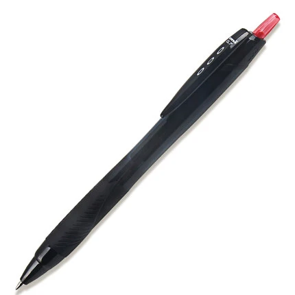 red ink 6 шт./лот, Mitsubishi Uni, SXN-157S, гладкая масляная ручка, 0,7 мм, наконечник, JETSTREAM, шариковая ручка, Пишущие принадлежности для детей, детей, студентов - Цвет: red ink