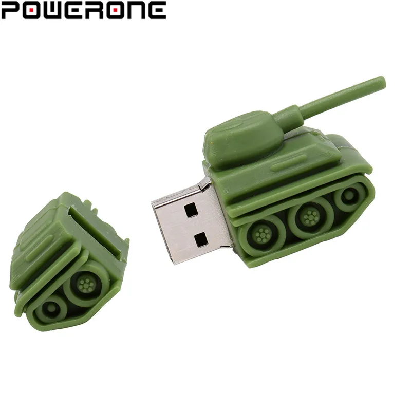 Usb флеш накопитель POWERONE Tank fight 2 0 4 ГБ 8 16 32 64 ГБ|USB флэш-накопители| |