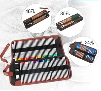 Рулон холста для творчества пенал школьный чехол хранения эскиз Набор сумок