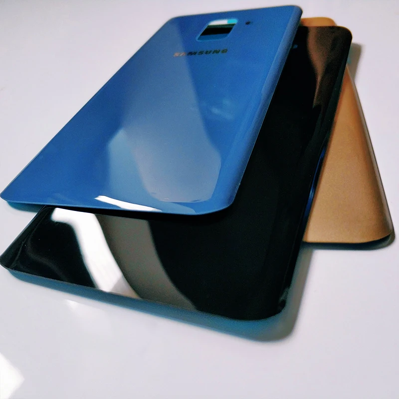 Чехол для Samsung Galaxy A8 2018 A530 задняя крышка батарейного отсека Замена корпуса a8 A530F