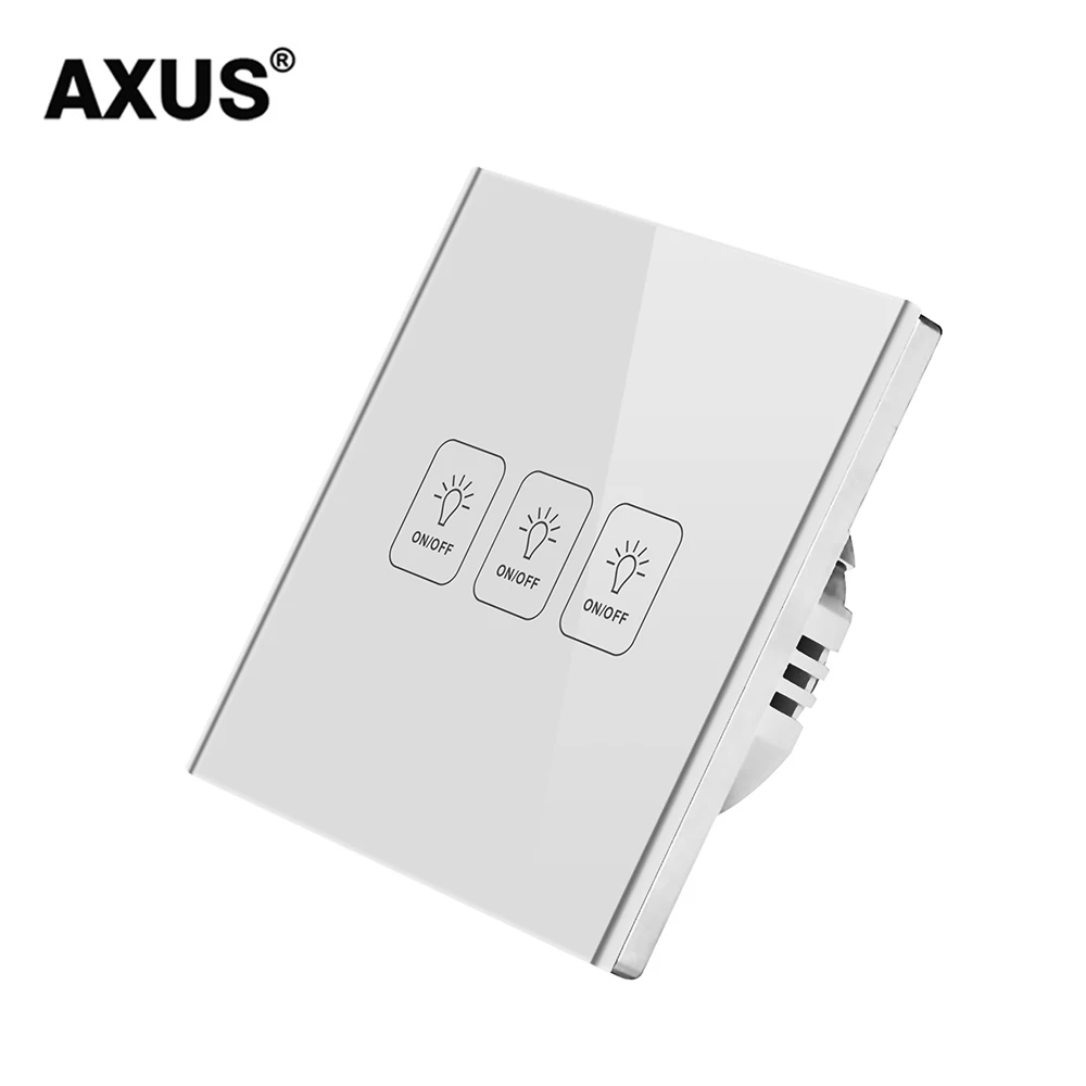 AXUS ЕС сенсорный выключатель питания Светодиодная панель светильник енная лампа
