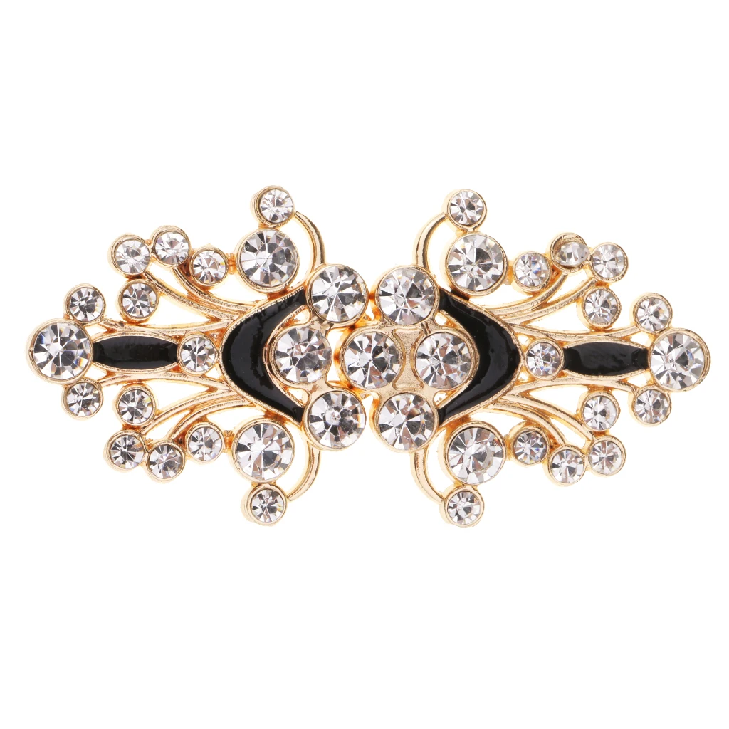 

1 пара, винтажный стиль, Металлический Тон, стразы, кристаллы, свадебная застежка на крючок и глаз