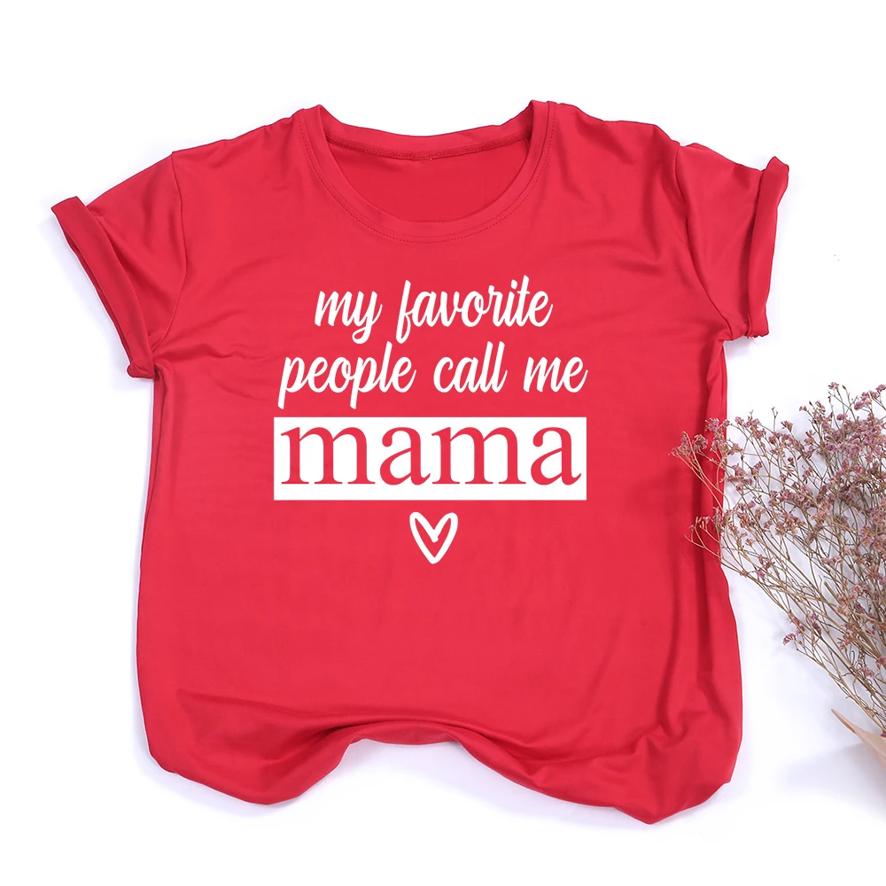 

Women Mama T Shirt Letters Fashion Mom Life Lady Mother Day Gift Ladies Graphic Female Womens Summer Short Sleeve Tee Clothing